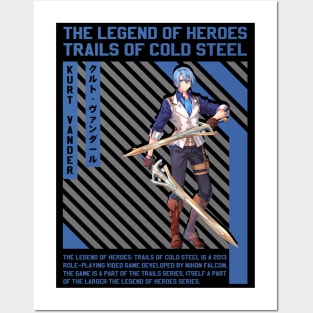 Kurt Vander | Trails Of Cold Steel Posters and Art